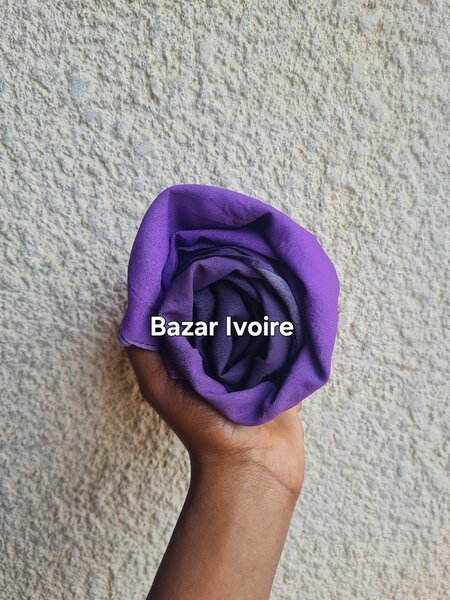 Hijab bicolore