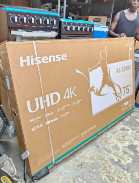 Hisense 75" UHD 4K Smart TV