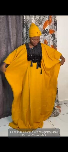 Boubou à de très beau motif