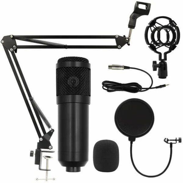 Microphone à condensateur, microphone d'ordinateur à condens