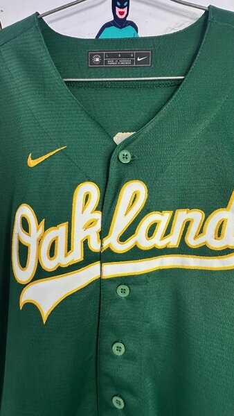 Maillot de baseball Vert