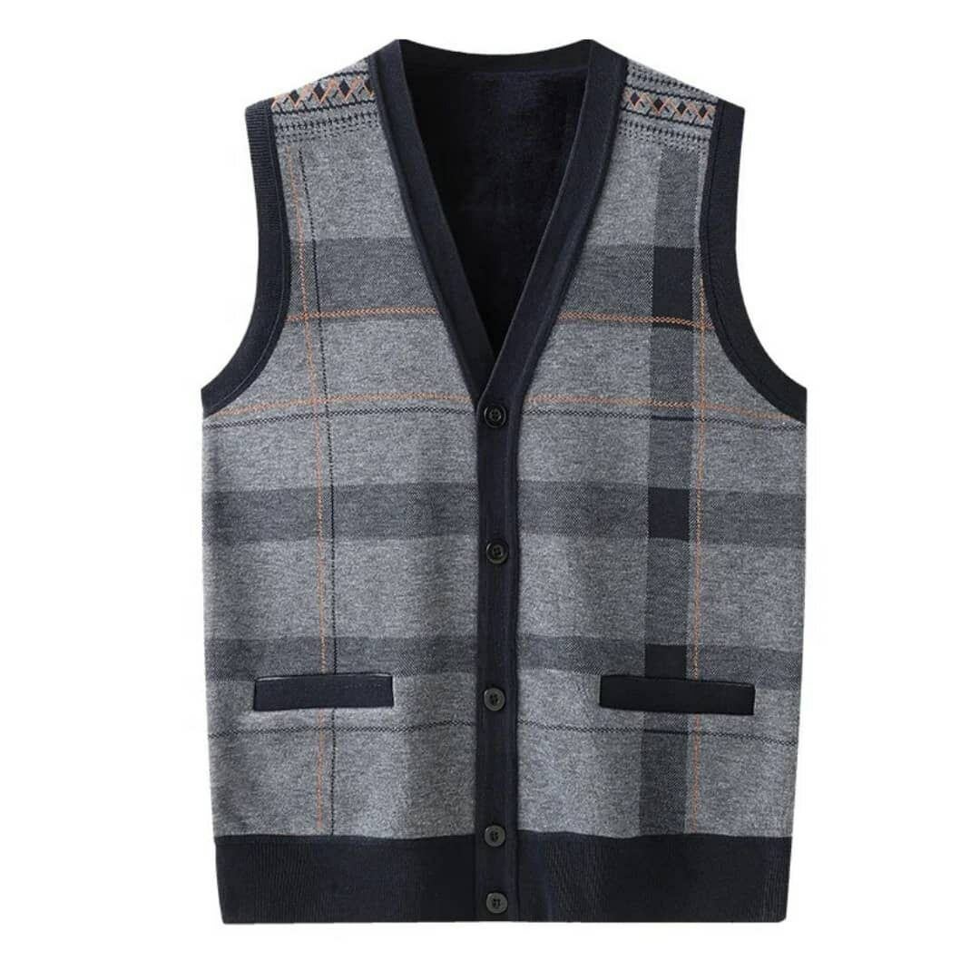 Gilet sans manches élégant homme