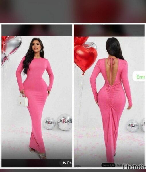 Long body cone dress