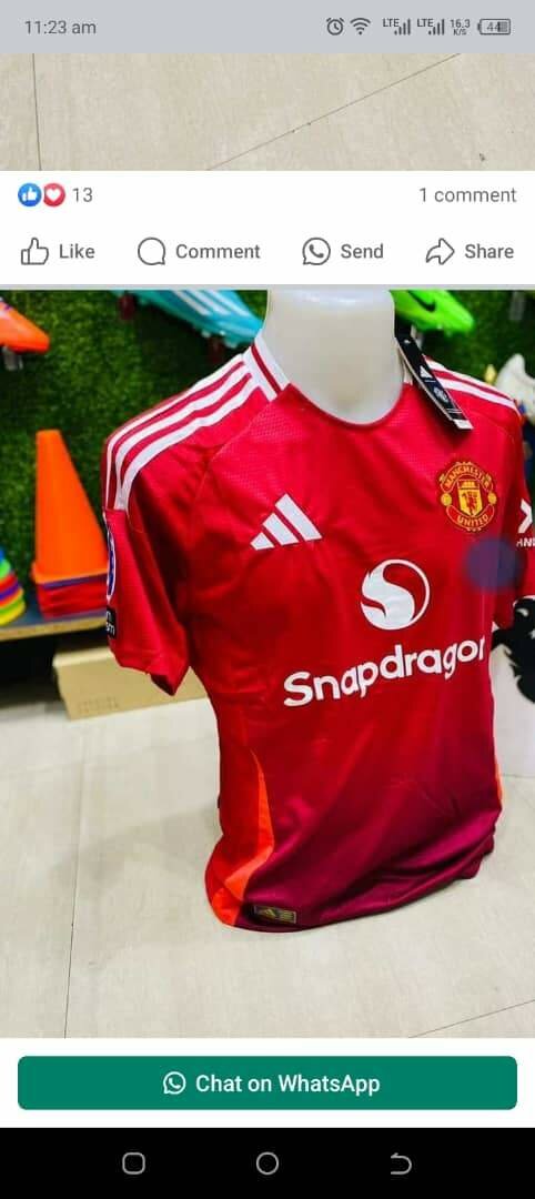 Football jerseys
