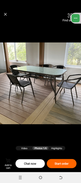 Dinning table set