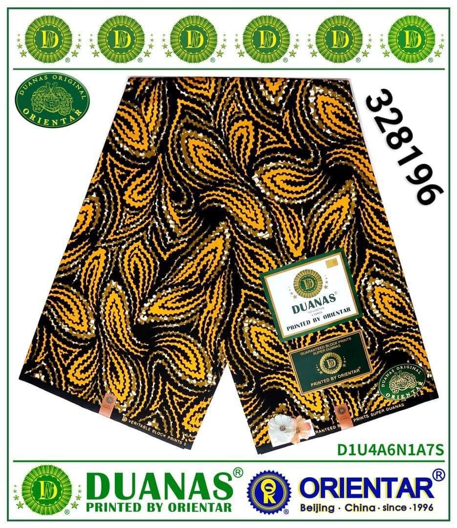 Tissu orange