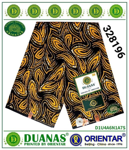 Tissu orange