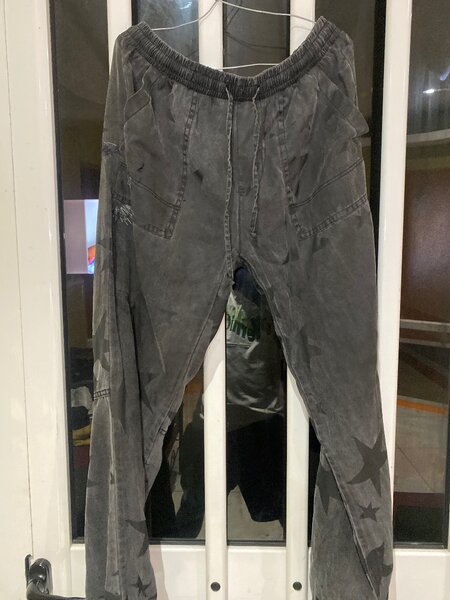 Pantalon jogging gris homme