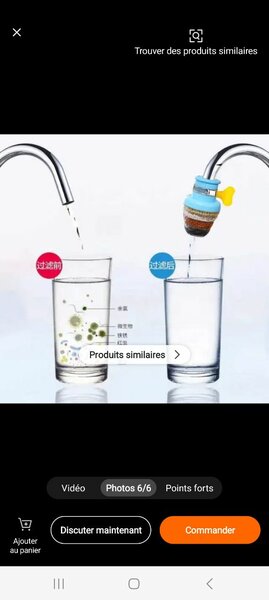 Filtre à eau