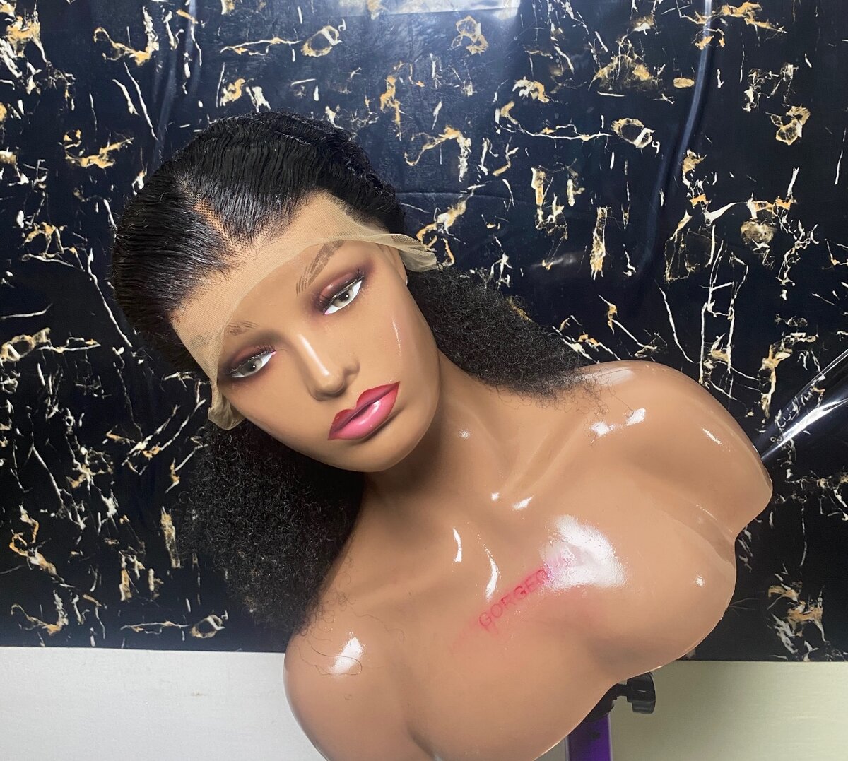 Pixie curls wig