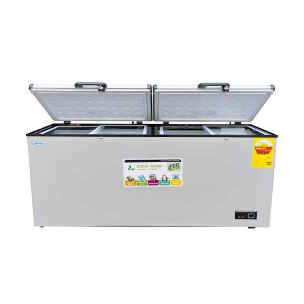 Novo 358Ltr Double Door Chest Freezer NV-385CF