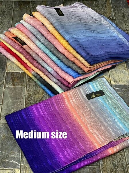 Foulards multicolores élégants