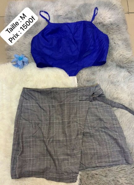 Top et jupe pour femme