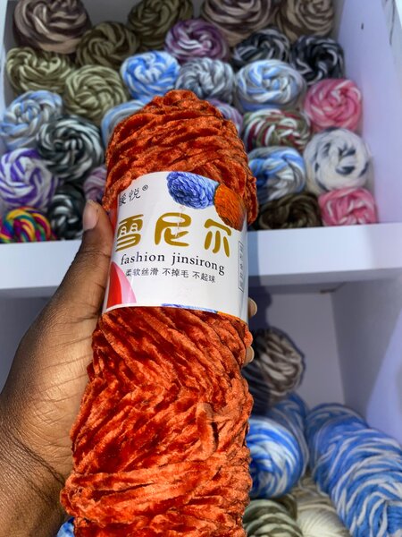 Velvet yarns