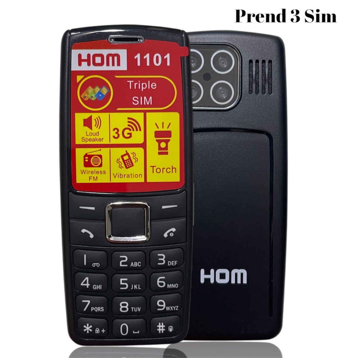 Téléphone Bescla 3 Sim Radio f
