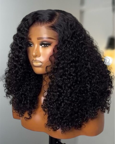 Soft deep wave wig