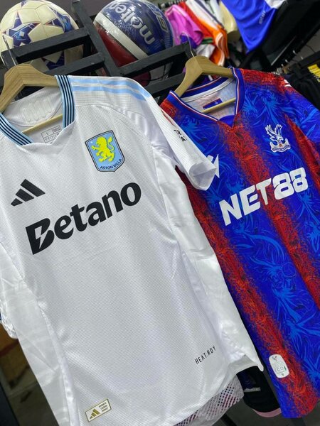 Maillot Aston Villa / Crystal Palace version pro