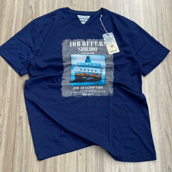 T-shirt bleu