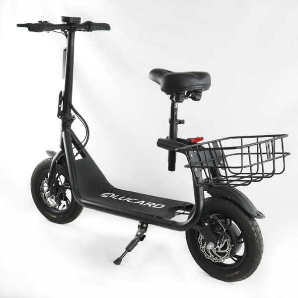 Trottinette électrique avec panier