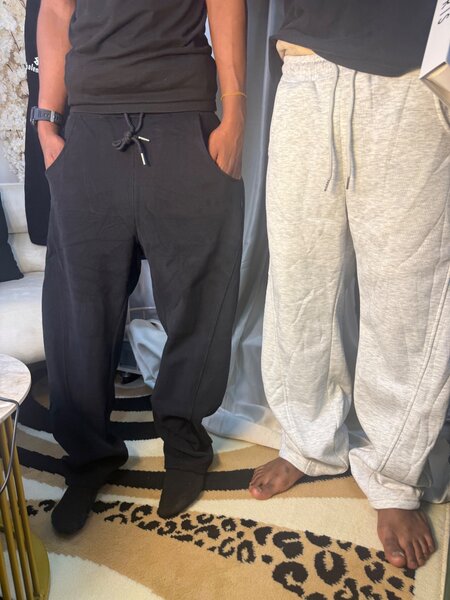 Jogging gros bas lourd