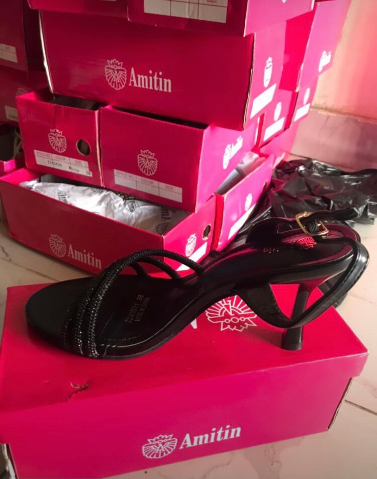 Sandale à talons pour femmes