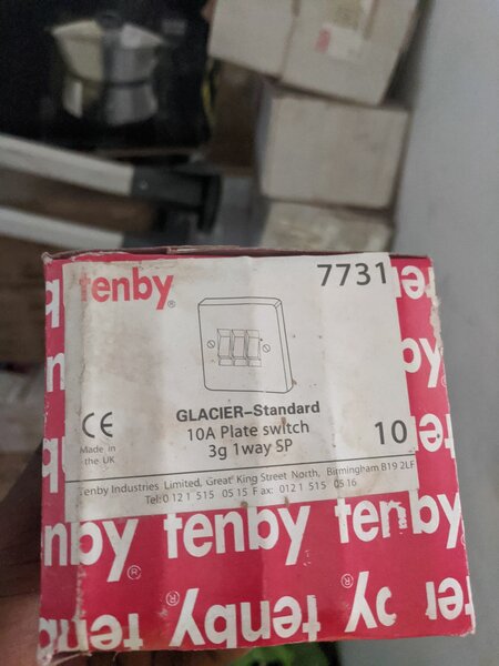 Tenby light Switch