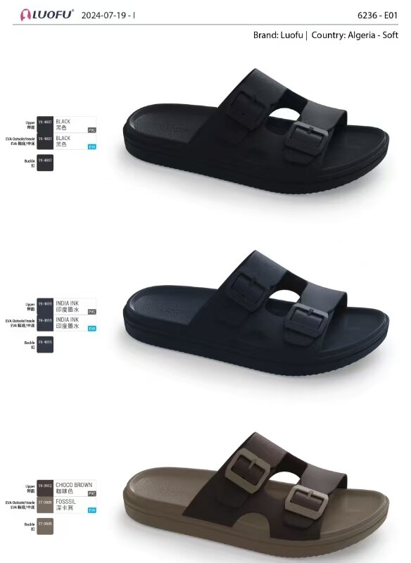 Claquettes confortables Luofu