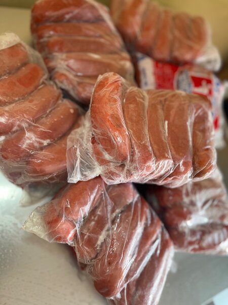 Chicken sausages