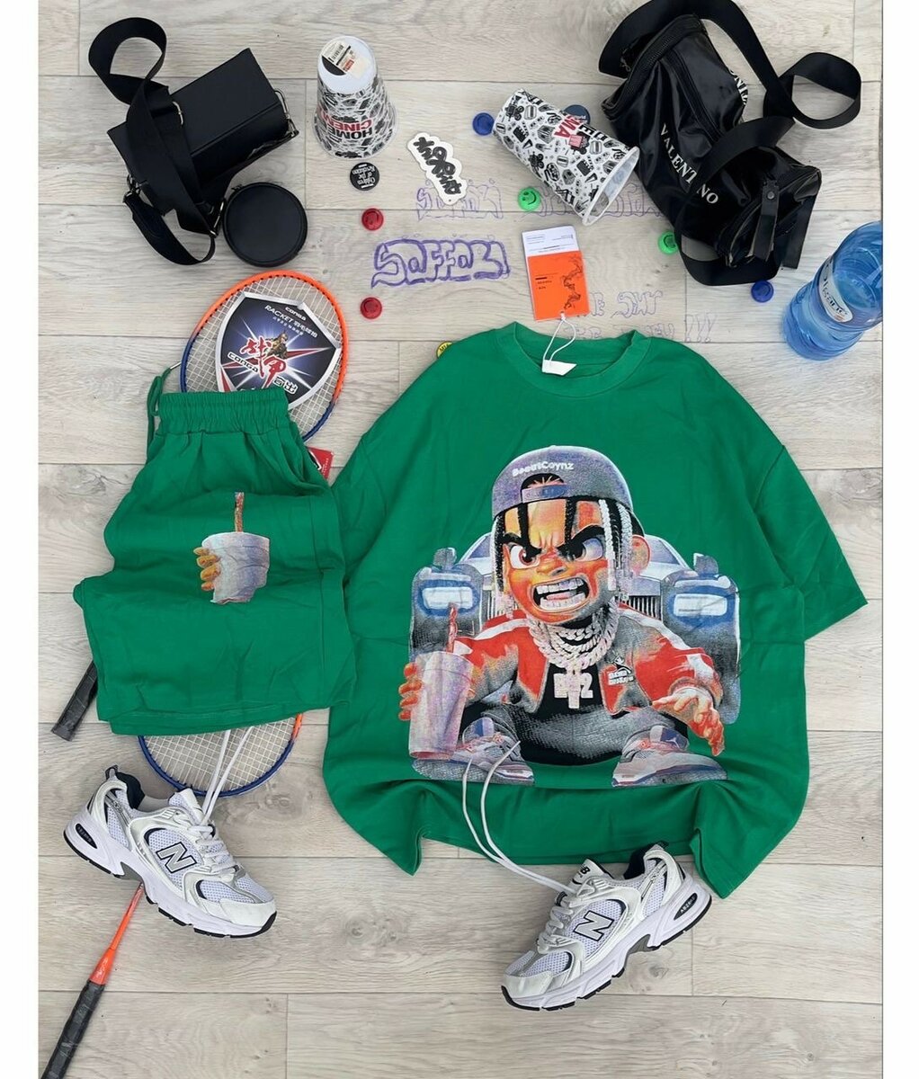 Ensemble Coloré en Coton