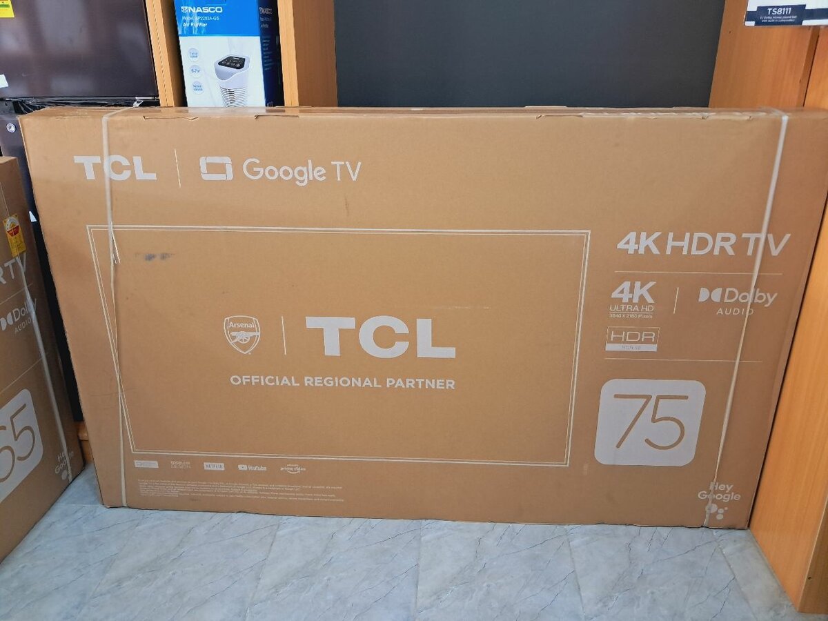 TCL 4K UHD SMART TV 75 INCHES