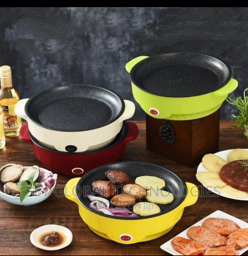 Electric nonstick frying pan