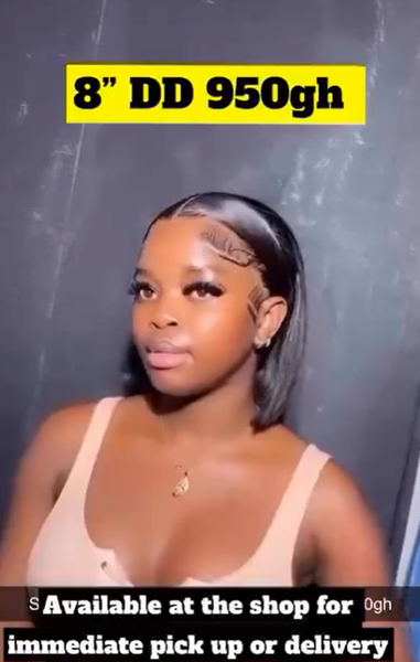 wig brunette short