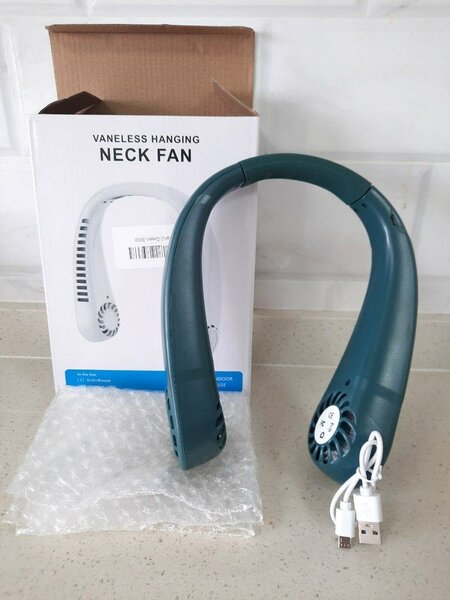 Wireless neck fan