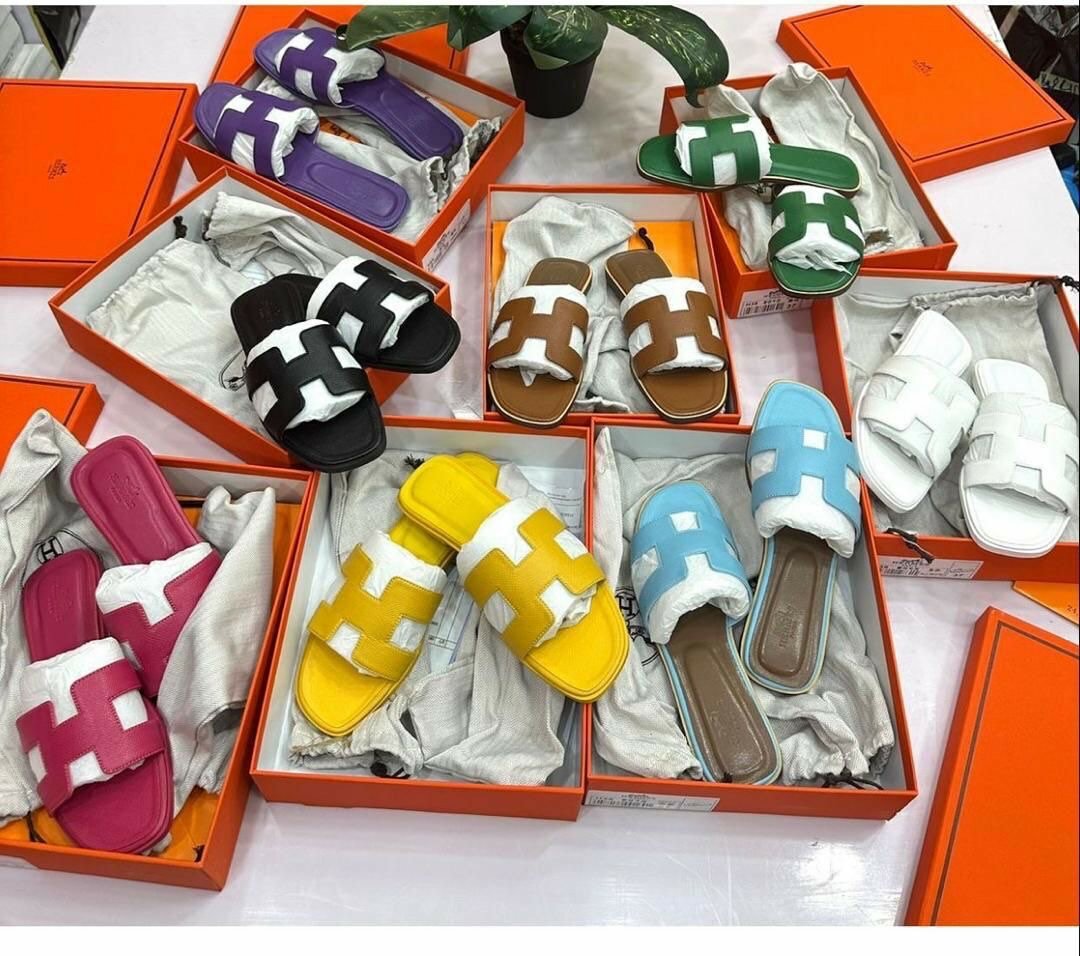 Hermes slippers (pees emporium)