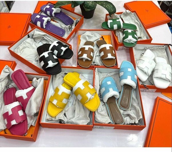 Hermes slippers (pees emporium)