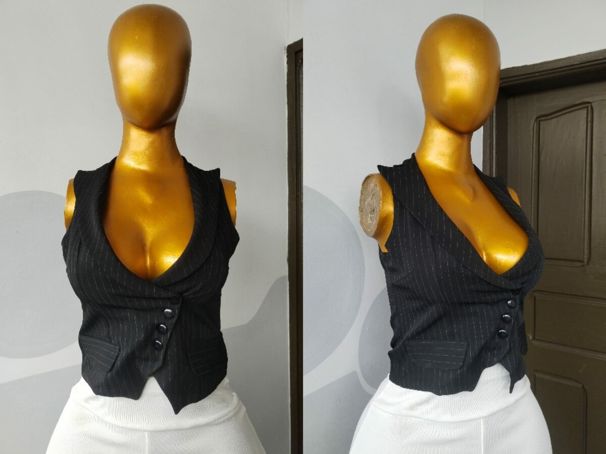 noir gilet