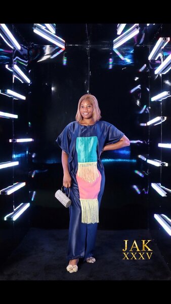 Fringed Bubu dress