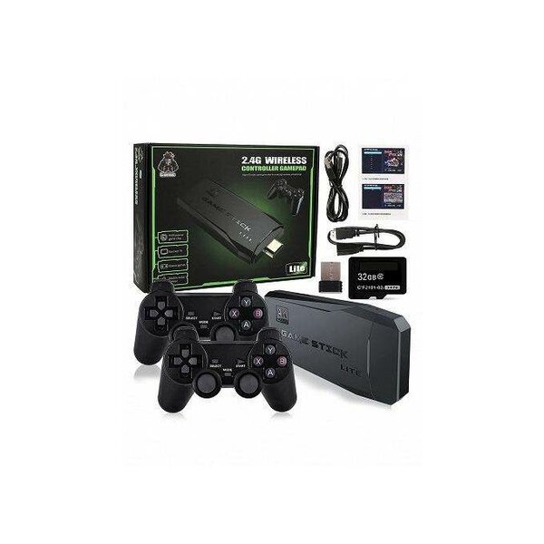 Console sans fil Console de jeu rétro 4K Ultra HD Plug & Pla