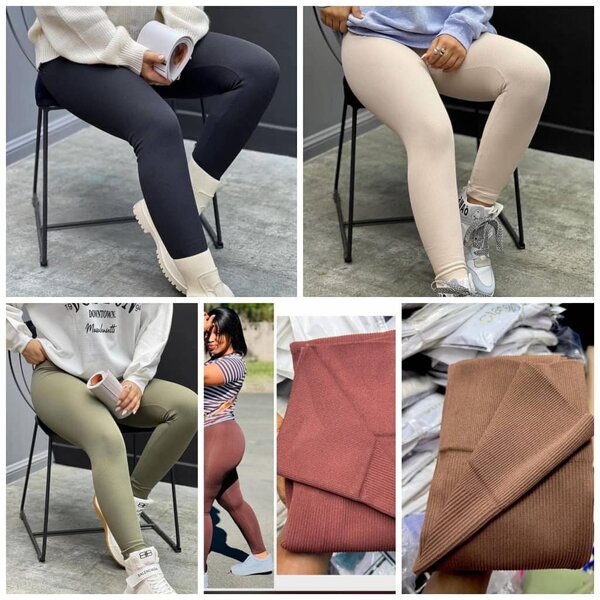 Ribbed leggins