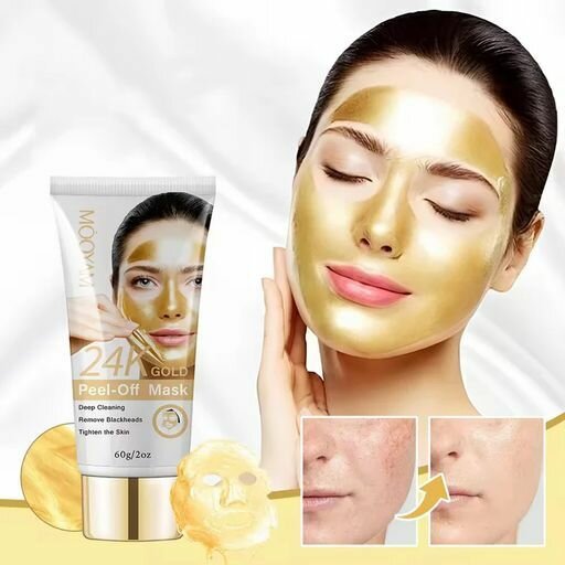 24k gold face mask