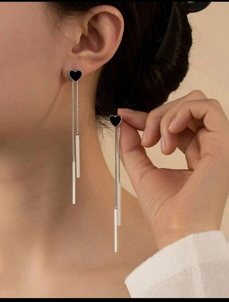 Boucles d'oreilles pendantes élégantes