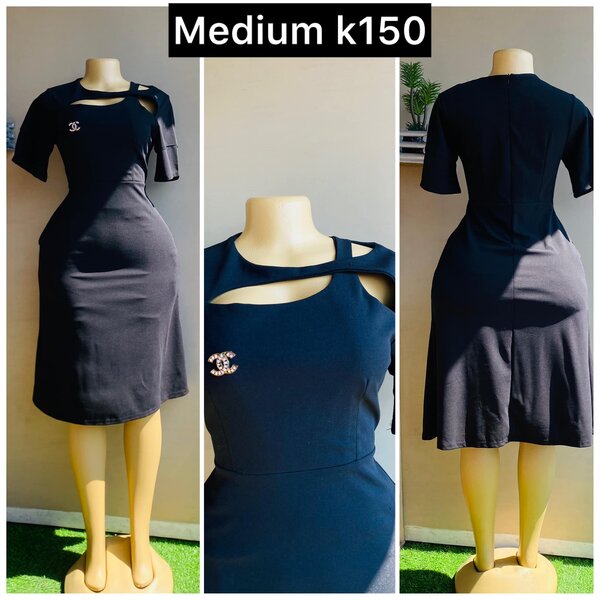 blue dress