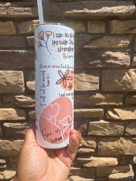 Custom tumbler