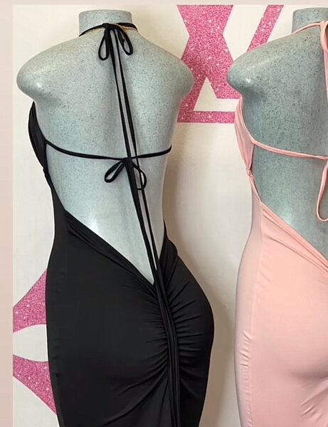 Robe dos nu sexy