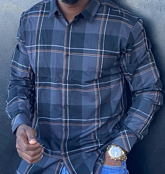 Chemise bleu
