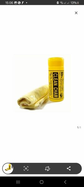 Peau de chamois chiffon
