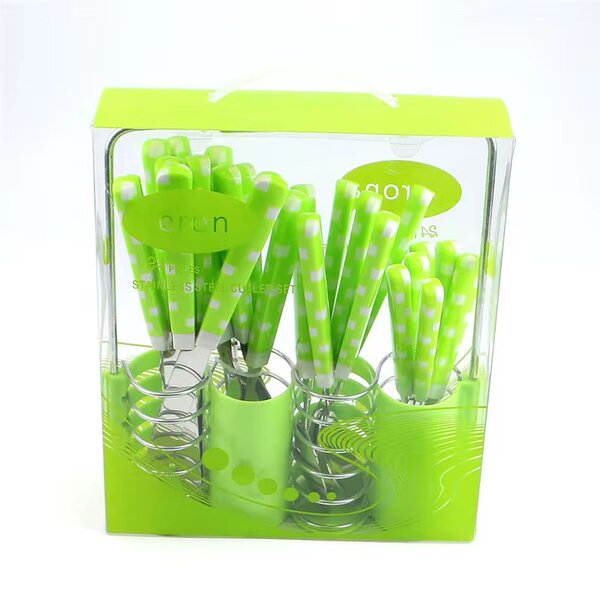 Couverts Acier Inoxydable 24 pièces