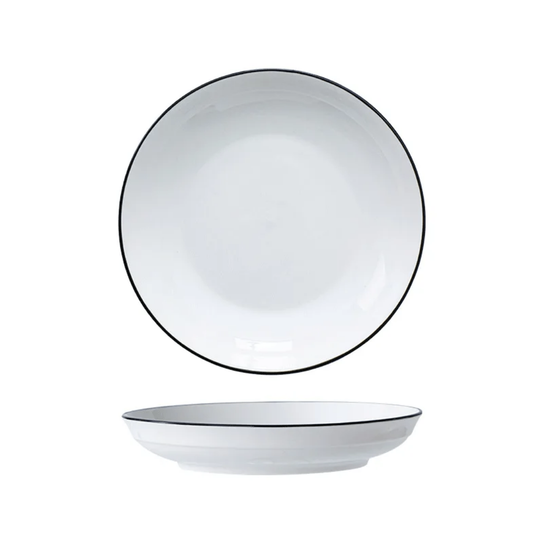 Assiettes Porcelaine lot de 3