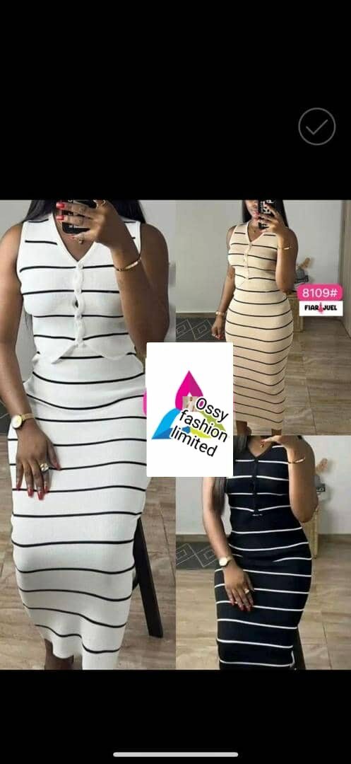 Ladies two piece dress