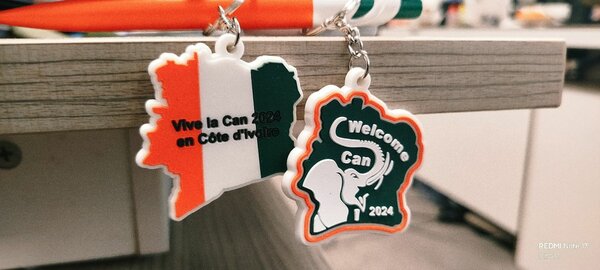 Côte d'Ivoire CAN 2024 Keychains
